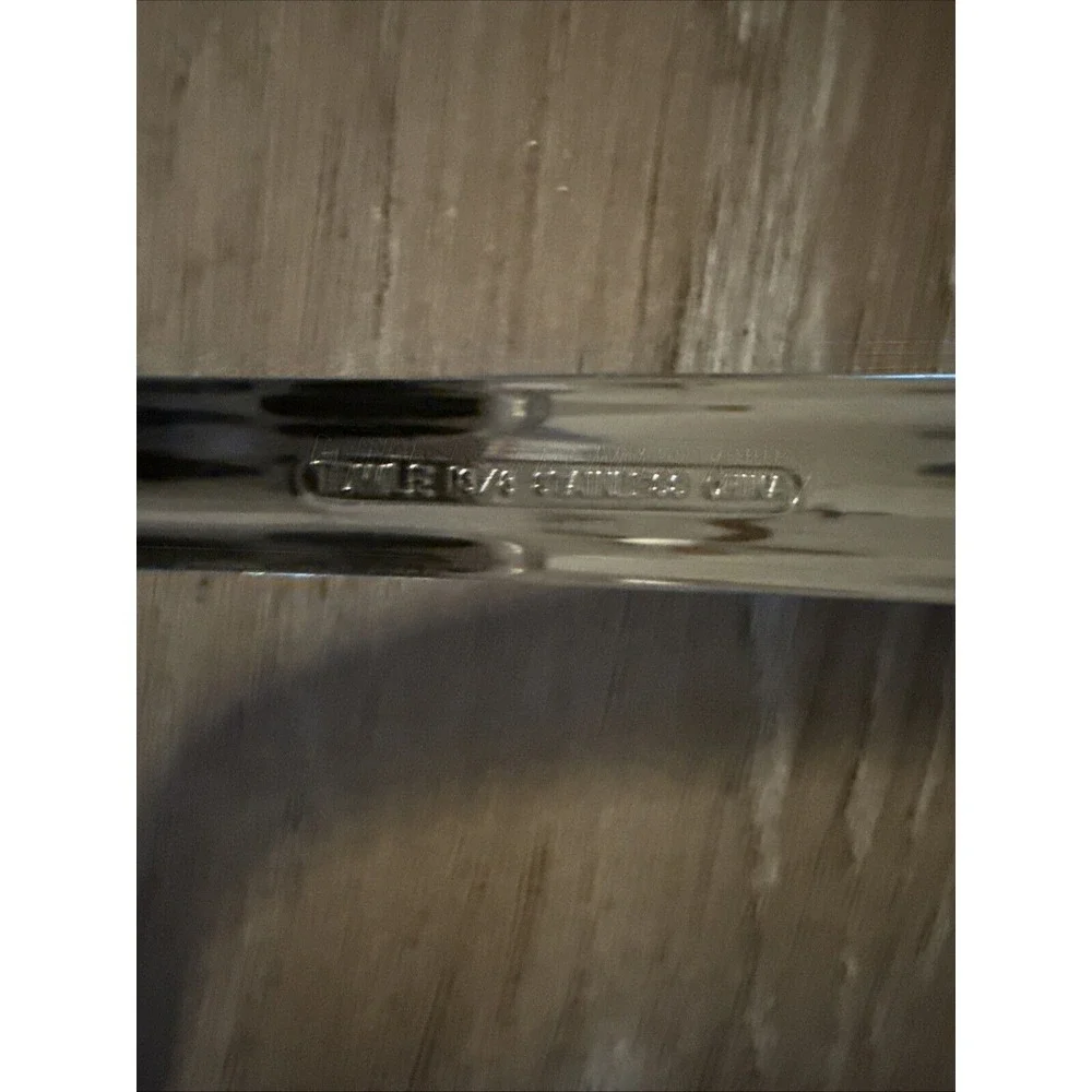 Towle ARIEL SATIN Stainless Cold Meat Fork‎ Silverware Flatware Serving